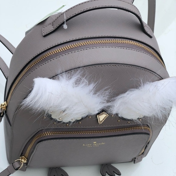 KATE SPADE LEATHER OWL TOMI STAR BRIGHT BACKPACK main image 5